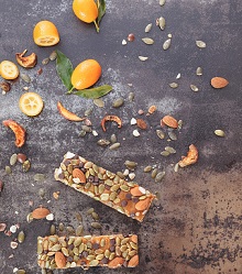 Kumkuat flavor muesli bar