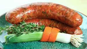 Leek Village sausage