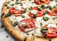 mozzarella flavor pizza béchamel